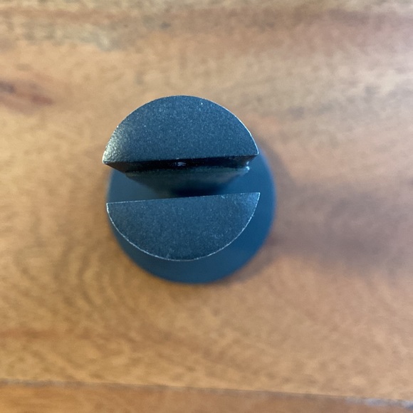 West Elm Modern Overhang Glass Bathroom Shelf in Dark Bronze - Picture 10 of 12